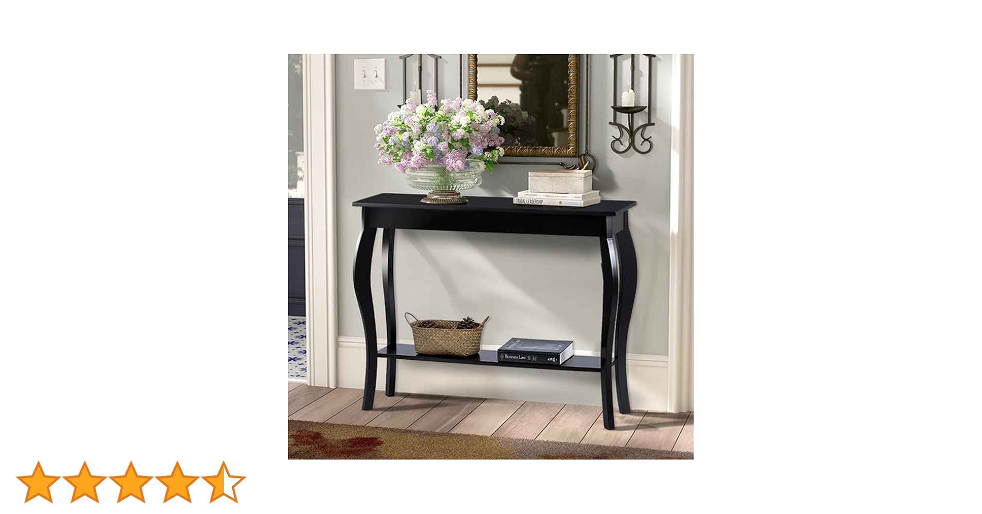 最終値　コンソールテーブル Amazon｜コンソールテーブル、38.5インチホールコンソールテーブル